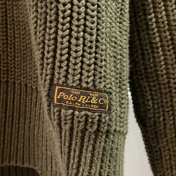 Polo RL Mens Cotton Military Design